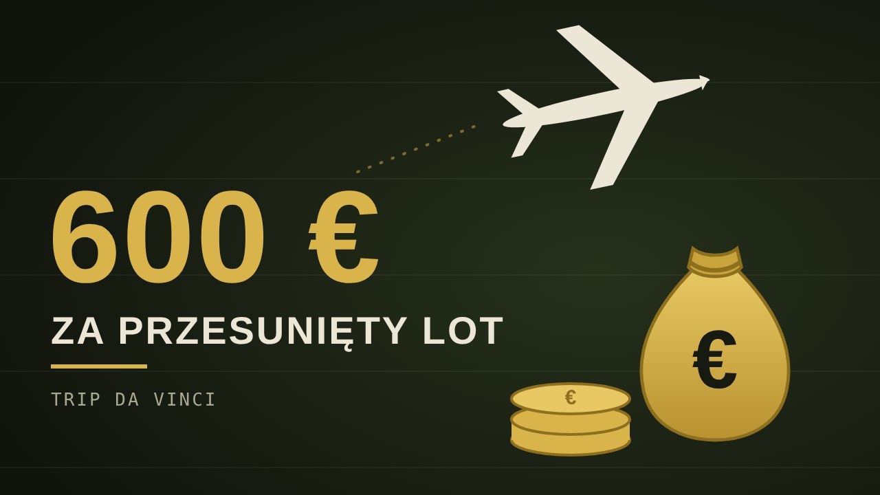 PRZESUNIĘTY LOT. DOSTAŁEM 600 EURO I ZWROT ZA HOTEL